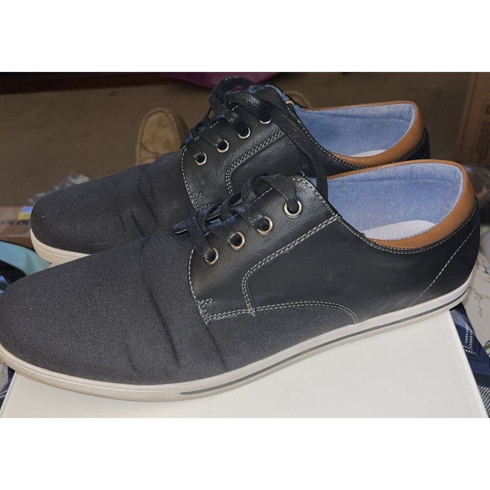 Bruno Marc Rivera-01 Sneaker Shoes Mens Size 12 Black Oxford Lace Up
